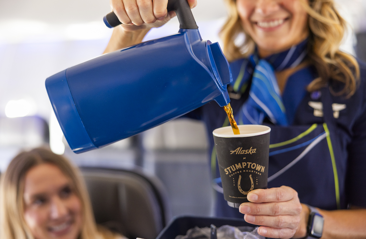 Alaska Airlines x Stumptown 5