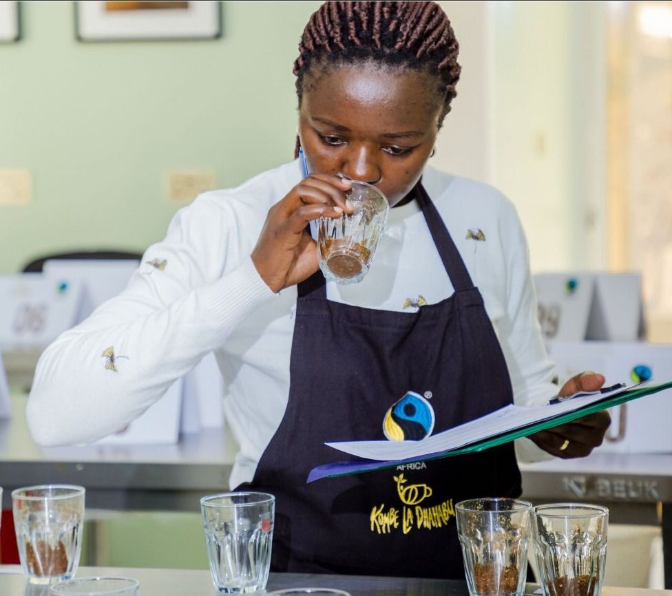 Laetitia Mukandahiro coffee